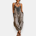 Teresa | Bohemian Embroidered Jumpsuit