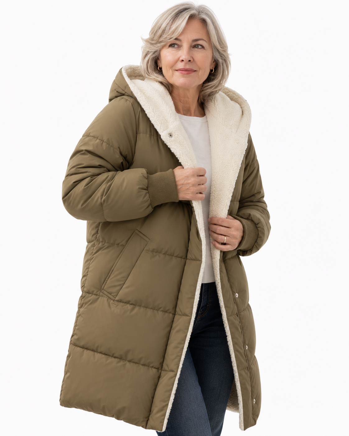 Women’s Hooded Quilted Puffer Coat