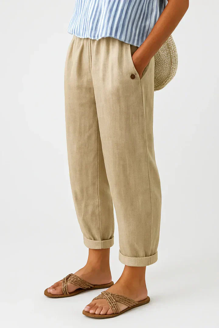 Romina™ Breezy  Cotton Summer Pants