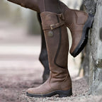Cataleya | Knee High Riding Boots with Buckle Strap for Women