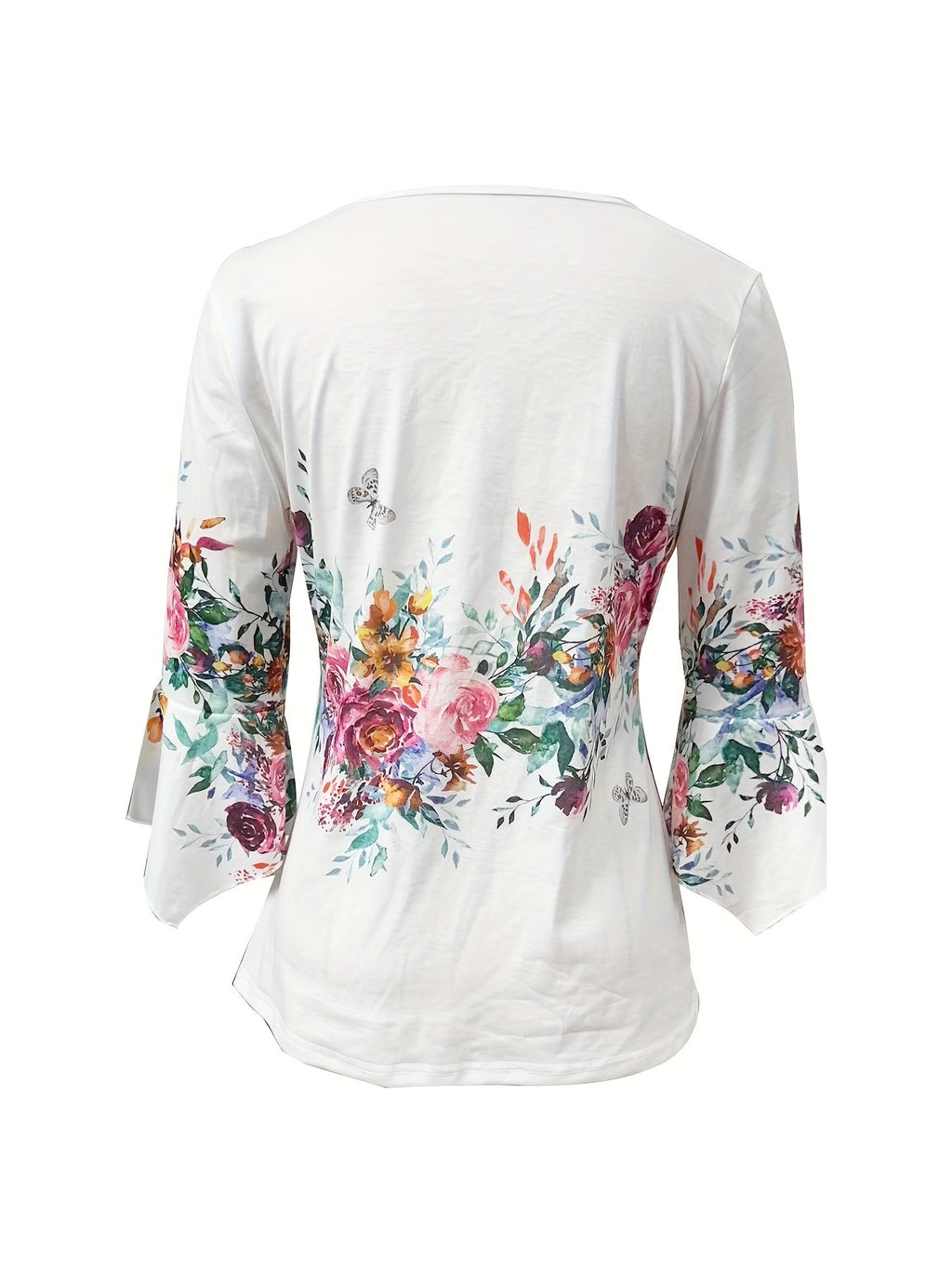 Piper | Vintage Floral Button Blouse