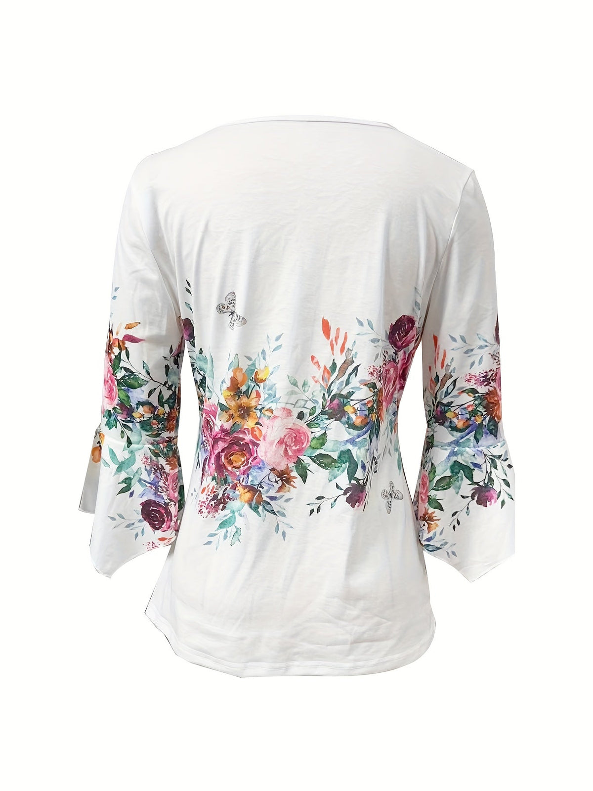 Piper | Vintage Floral Button Blouse