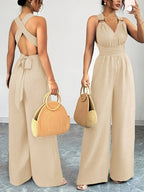 Emily | Elegant Linen and Cotton Jumpsuit