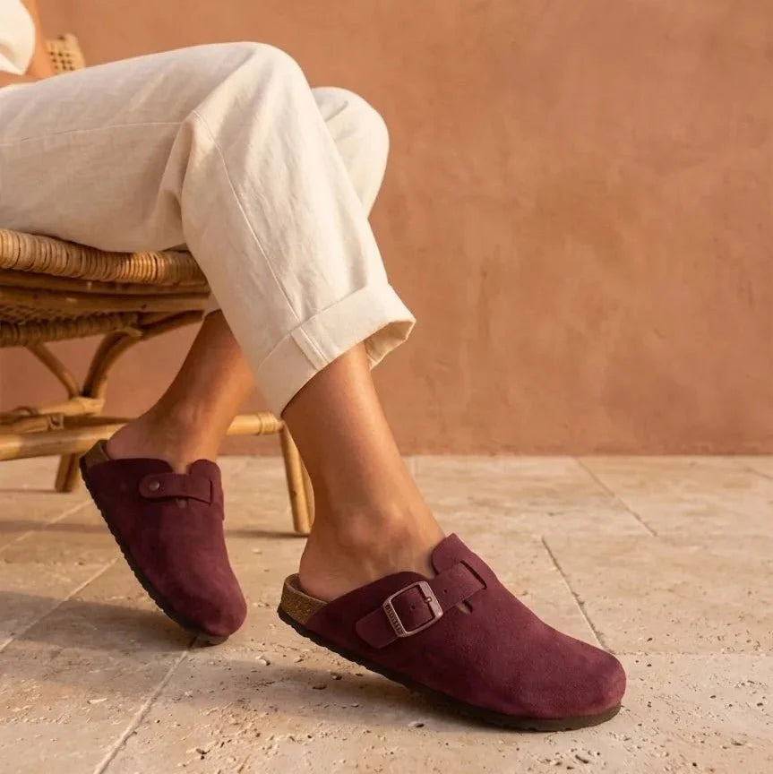 Solal - Classic Suede Clogs