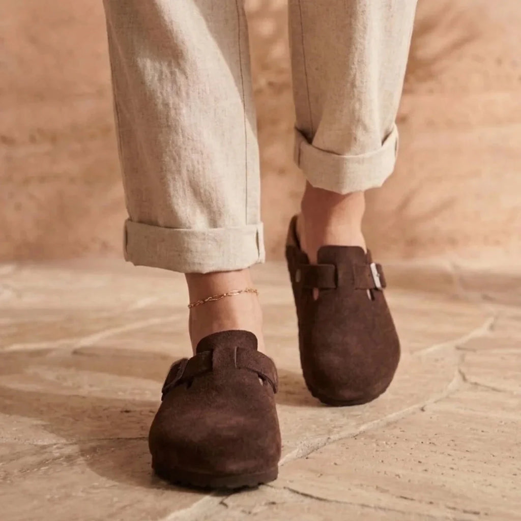 Solal - Classic Suede Clogs