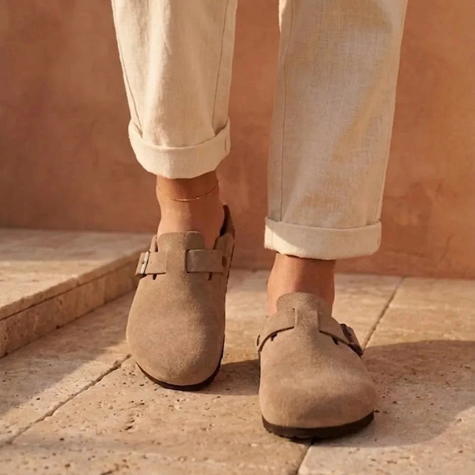 Solal - Classic Suede Clogs